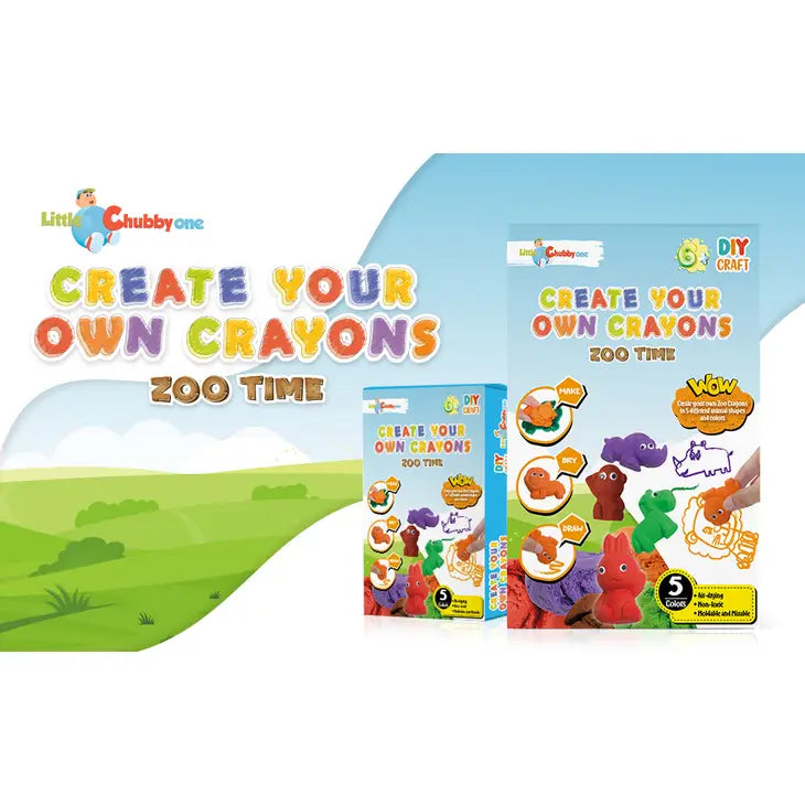 Create Your Own Zoo Crayons