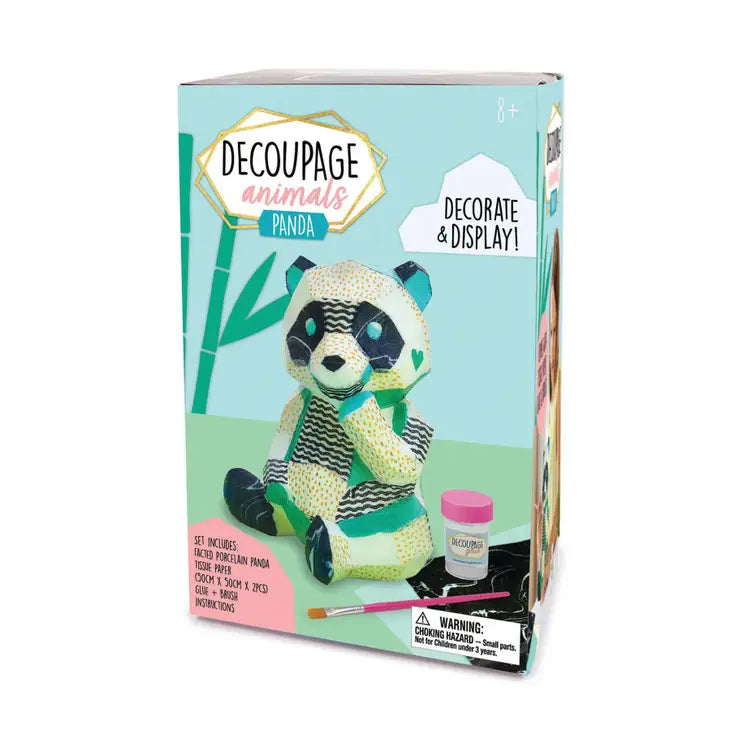 Decoupage Animals Panda