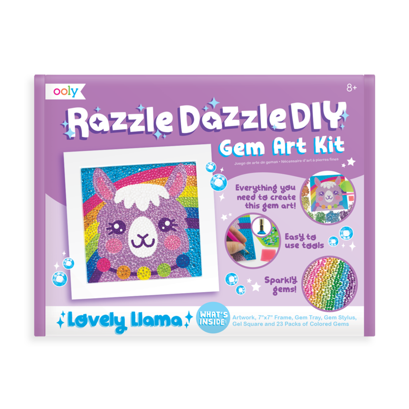 Razzle Dazzle DIY Gem Art Kit - Lovely Llama