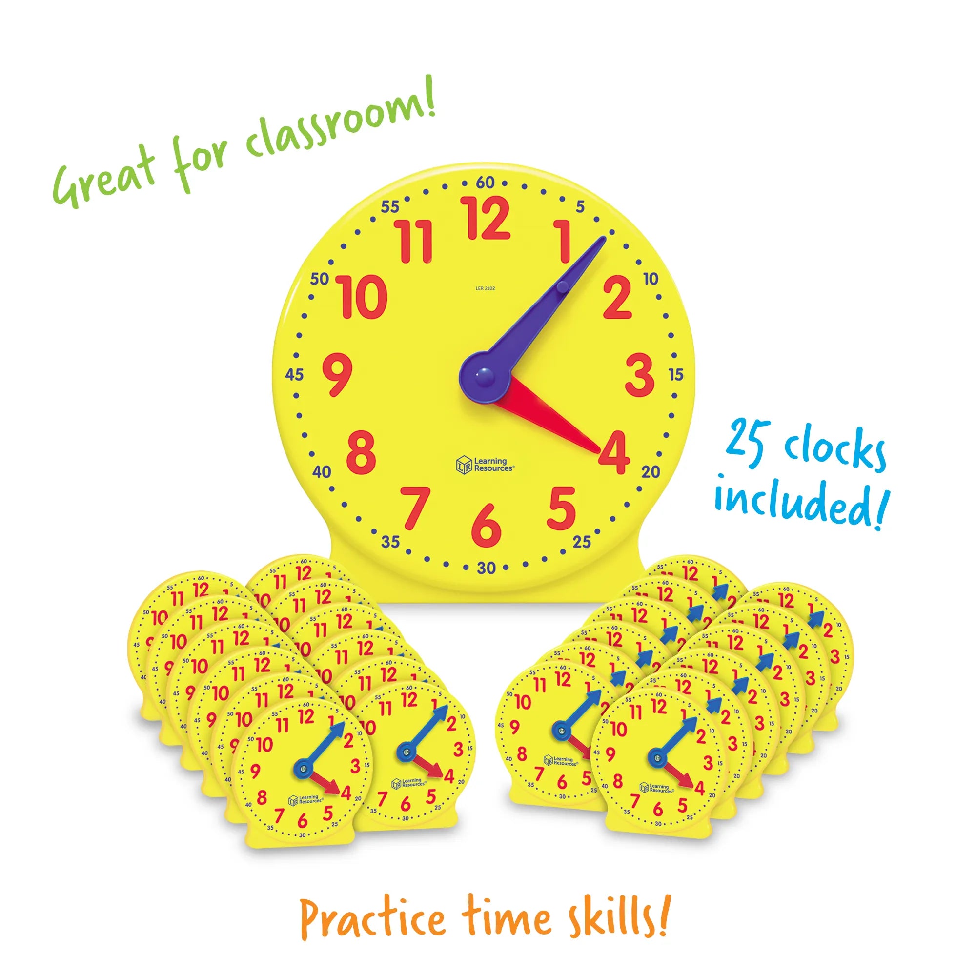 Big Time™ Learning Clock Classroom Kit