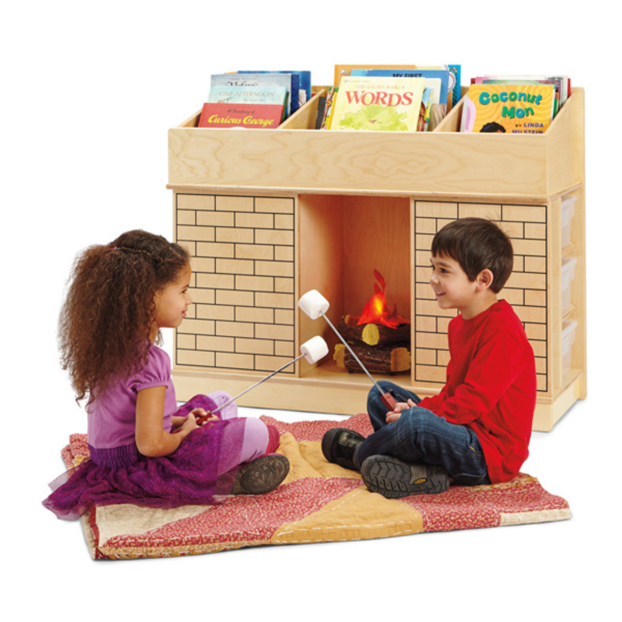 Storybook Fireplace