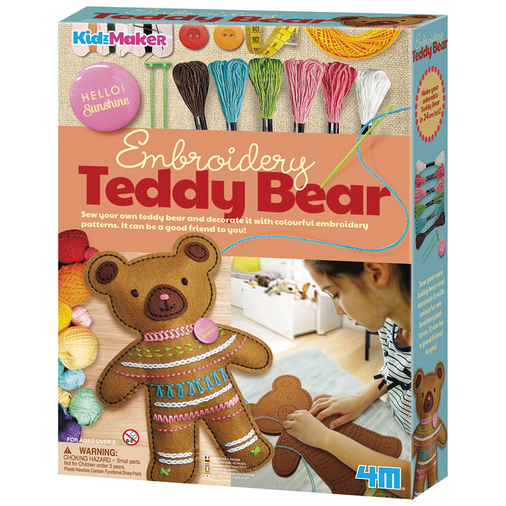 Embroidery Teddy Bear Kit