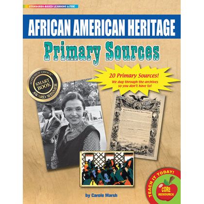 Primary Sources, African American Heritage