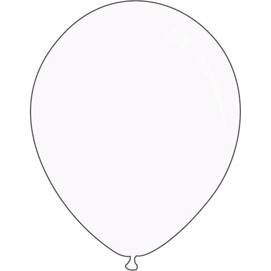 9" Latex Balloons, 100 per Bag