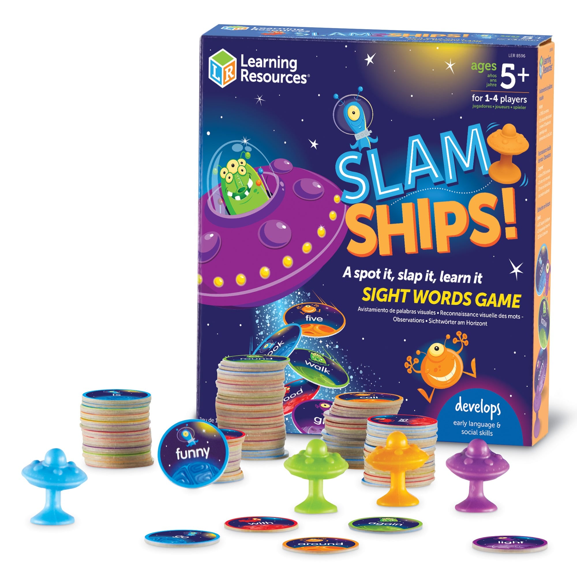 Slam Ships! Sight Words Game