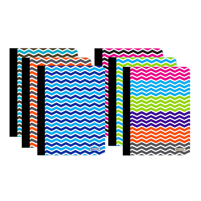 BAZIC C/R 100 Ct. Chevron Composition Book