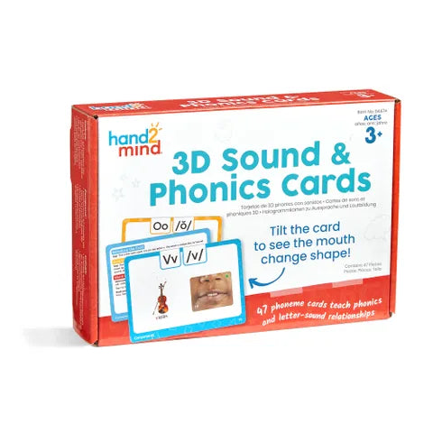 3D Sound and Phonics Cards