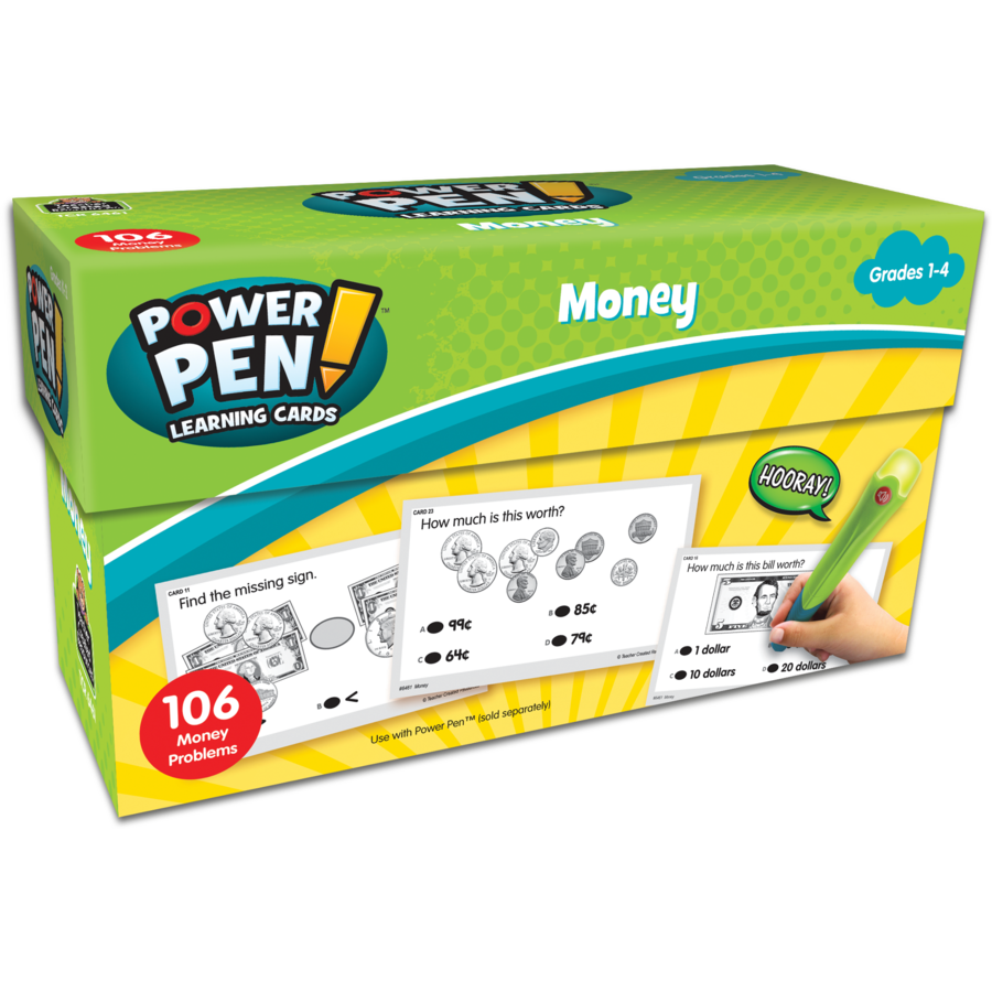 Power Pen Learning Cards: Money