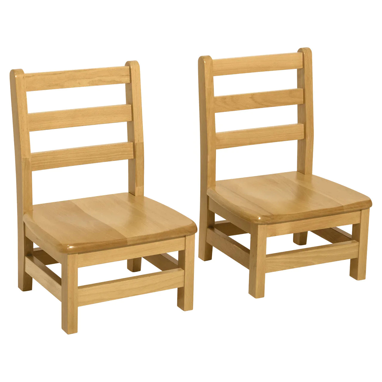 Hardwood Ladderback 8" Chair - Single Chair