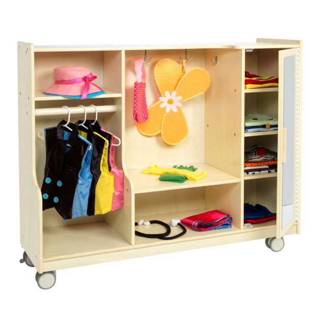 Mobile Deluxe Dress Up Storage Center