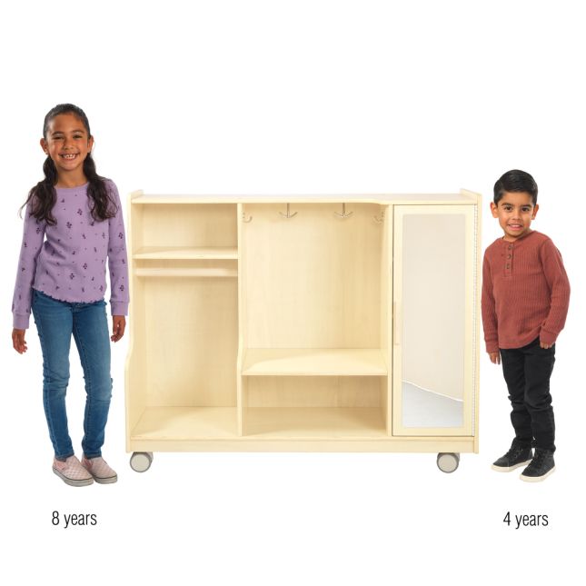 Mobile Deluxe Dress Up Storage Center