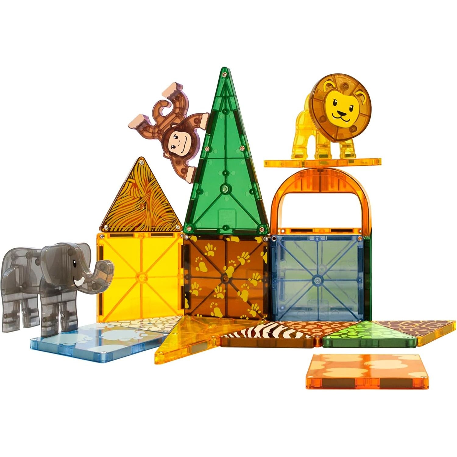 Magna-Tiles® Safari Animals 25-Piece Set