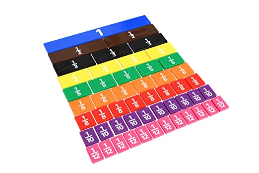 Fraction/Decimal Tiles - 51 Per Set - 2 Sets