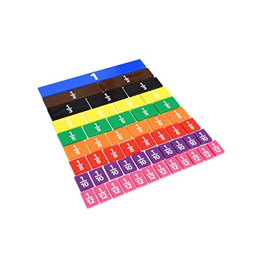 Fraction/Decimal Tiles - 51 Per Set - 2 Sets