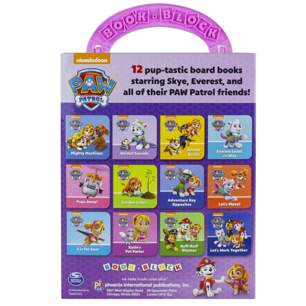 My First Library PAW Patrol Girl, 12 Books Per Set, 2 Sets - A1 School Supplies