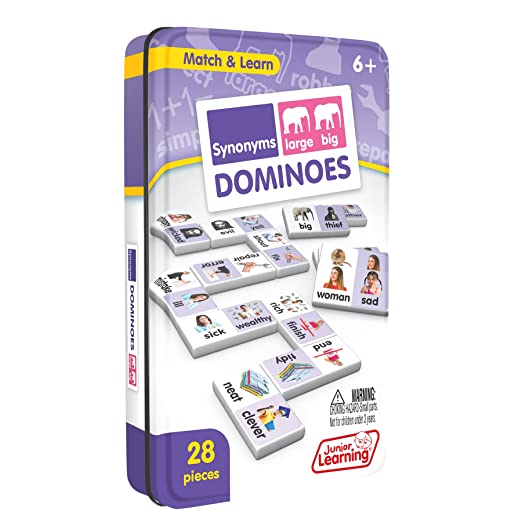 (2 Ea) Synonyms Match & Learn Dominoes - A1 School Supplies