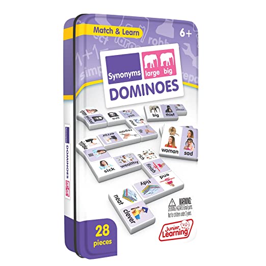 Synonyms Match & Learn Dominoes, Pack of 2