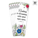 (6 Pk) Bright Blooms Bookmark - A1 School Supplies