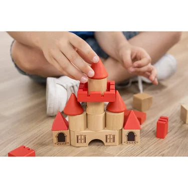 Wooden Stacking Castle