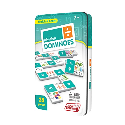 Division Match & Learn Dominoes, Pack of 2