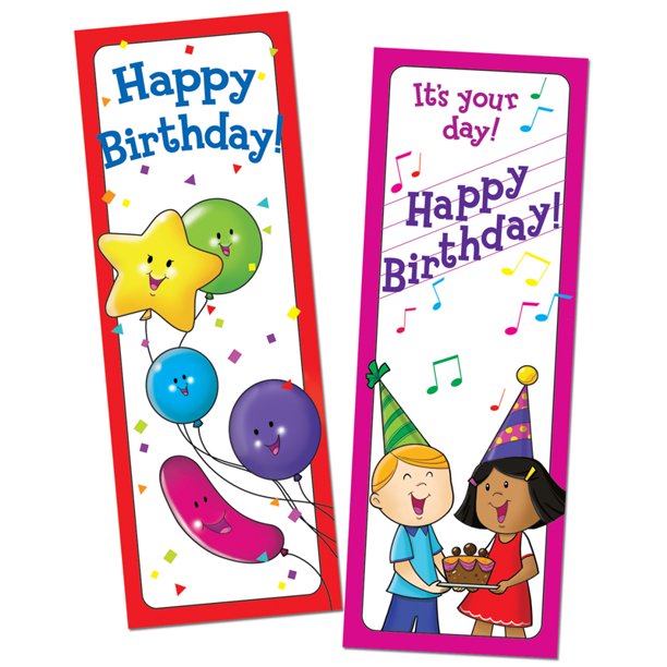 Happy Birthday Bookmark, 30 Per Pack, 6 Packs