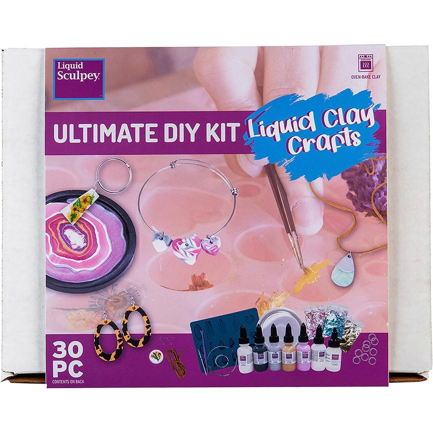 Sculpey Liquid Clay Crafts Ultimate DIY Kit