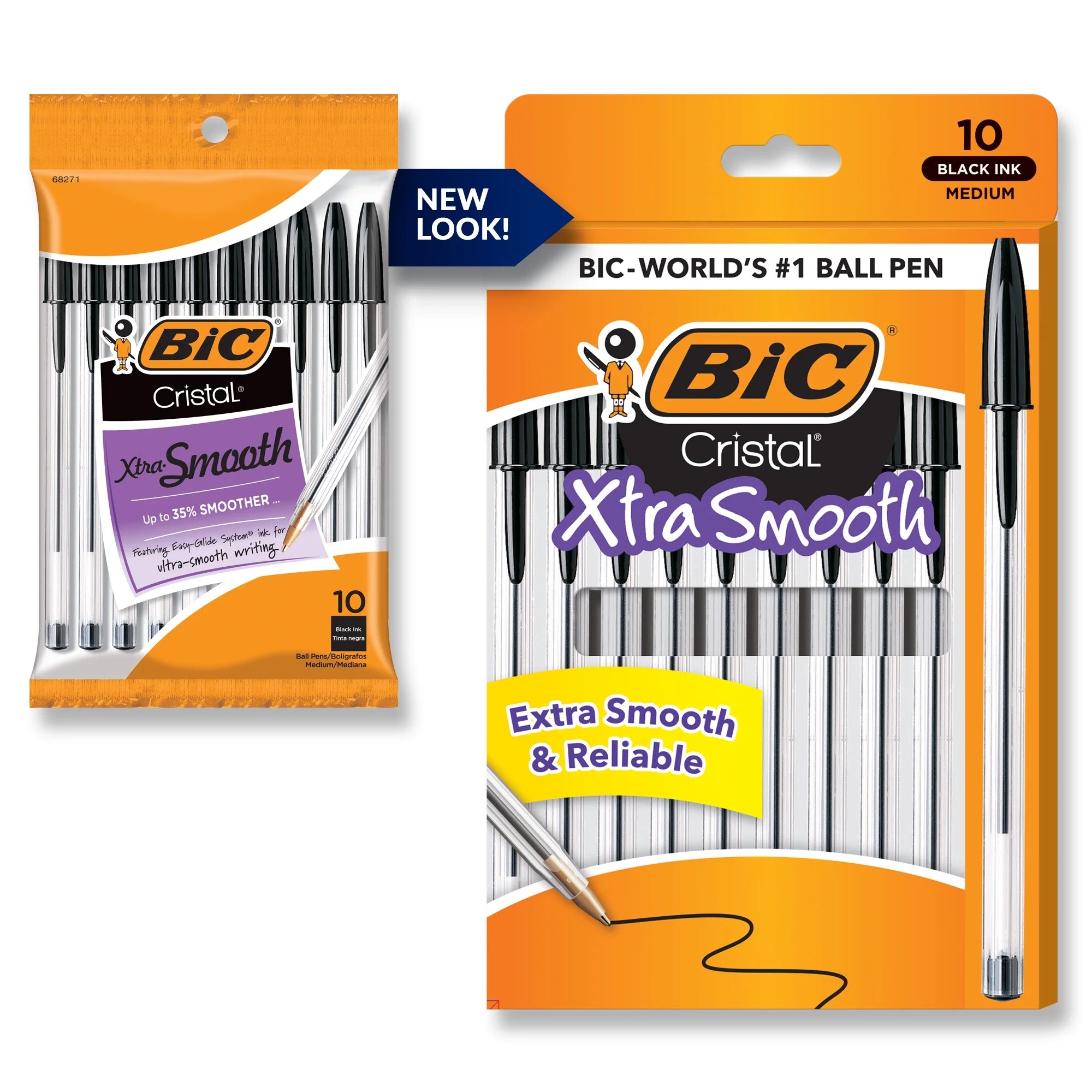 BIC Cristal 10pk Black