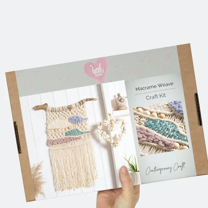 Macrame Weave Craft Kit-Bright