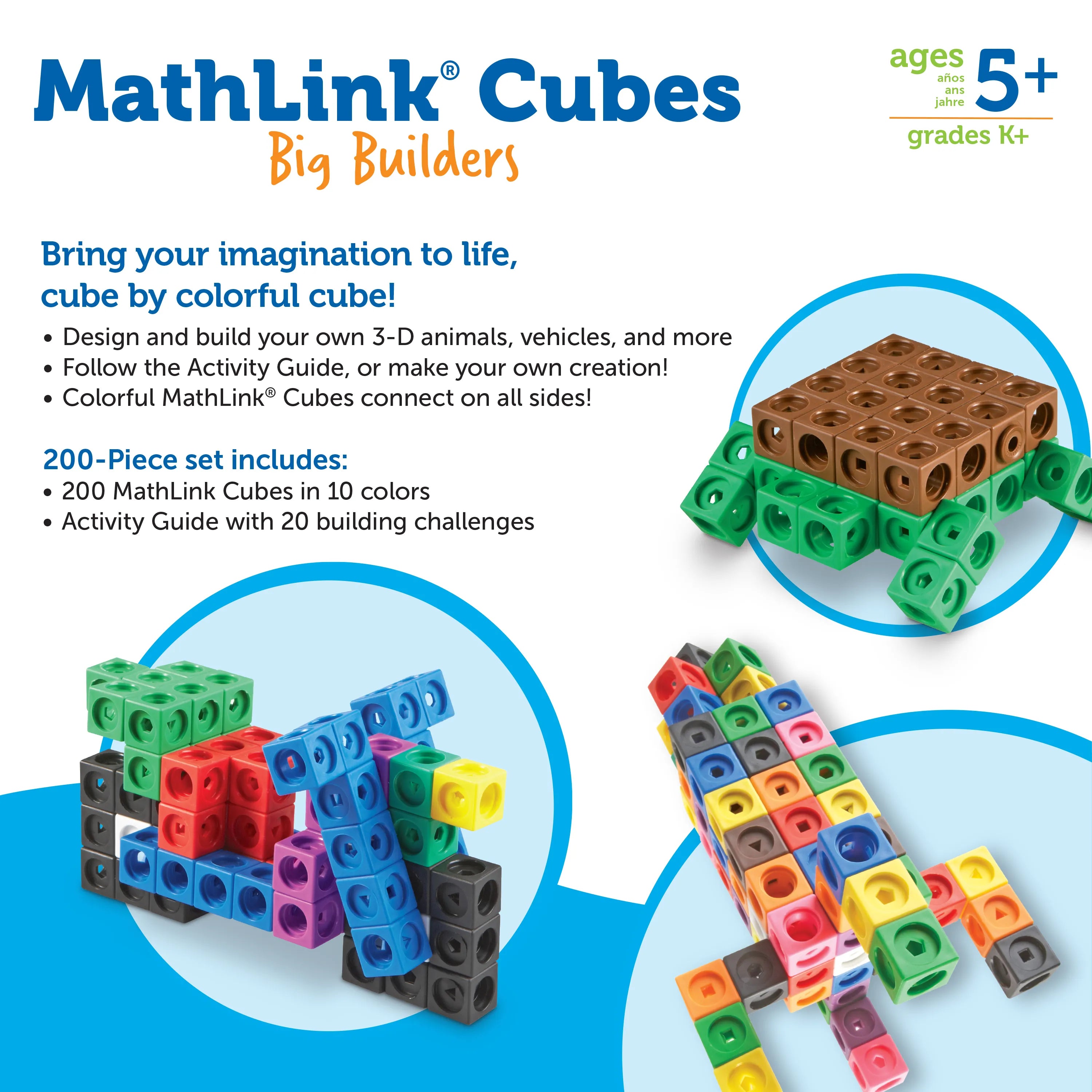 MathLink® Cubes Big Builders™