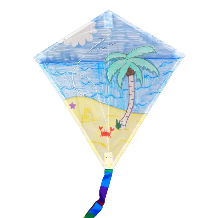 Diamond Coloring Kite