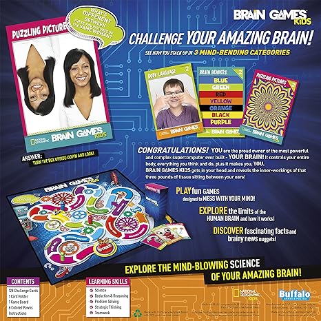 BRAIN GAMES KIDS - Warning! This Game Will Blow Your Mind!