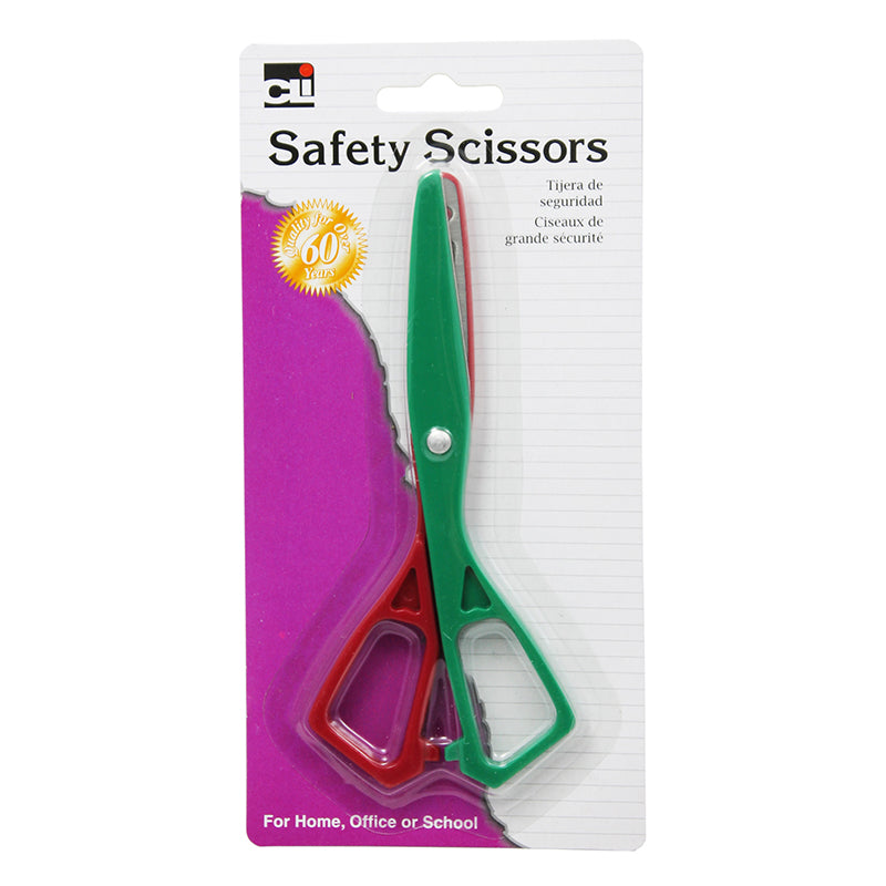 Scissors Safety Plastic 5-1/2"