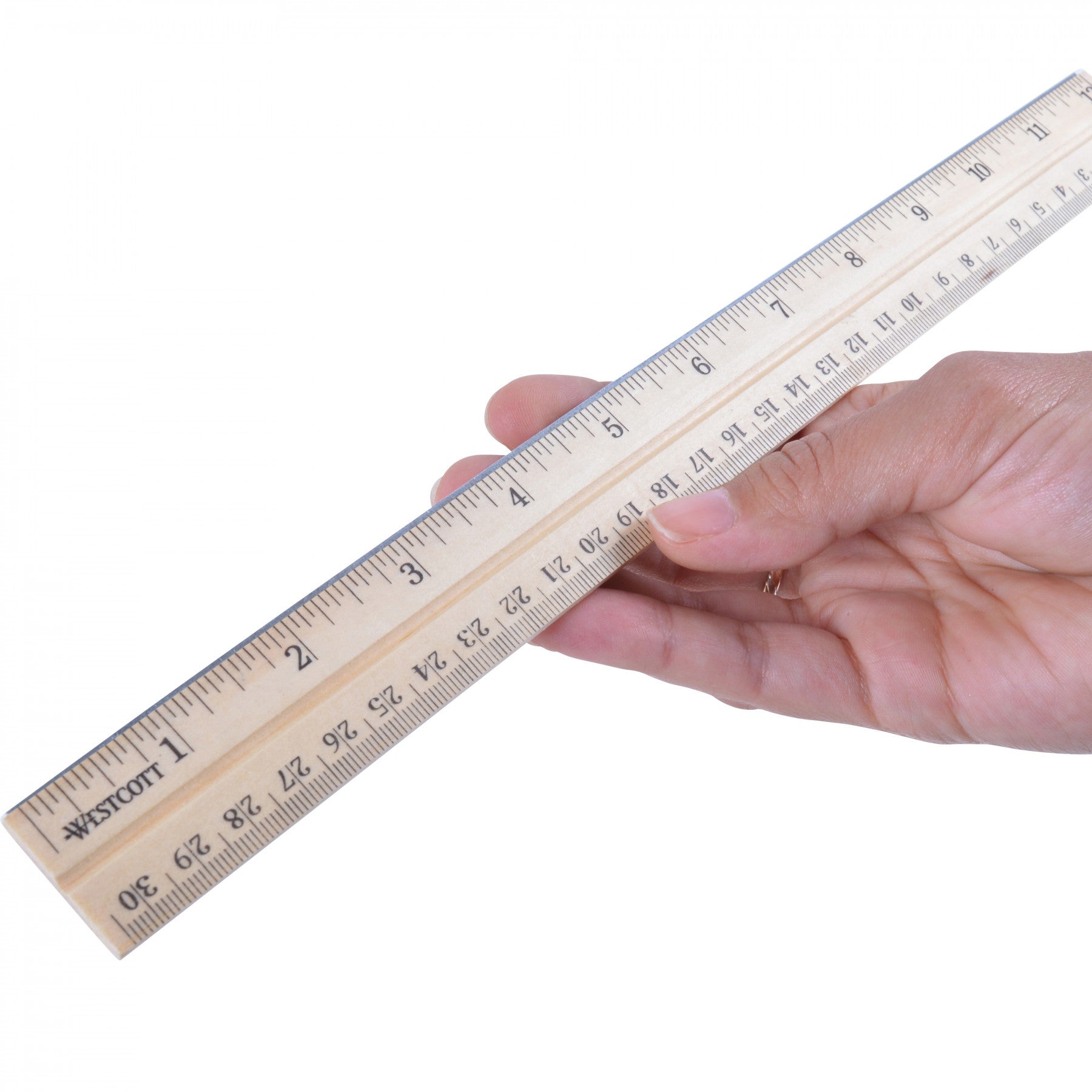 School Wood Ruler, 12", Pack of 36