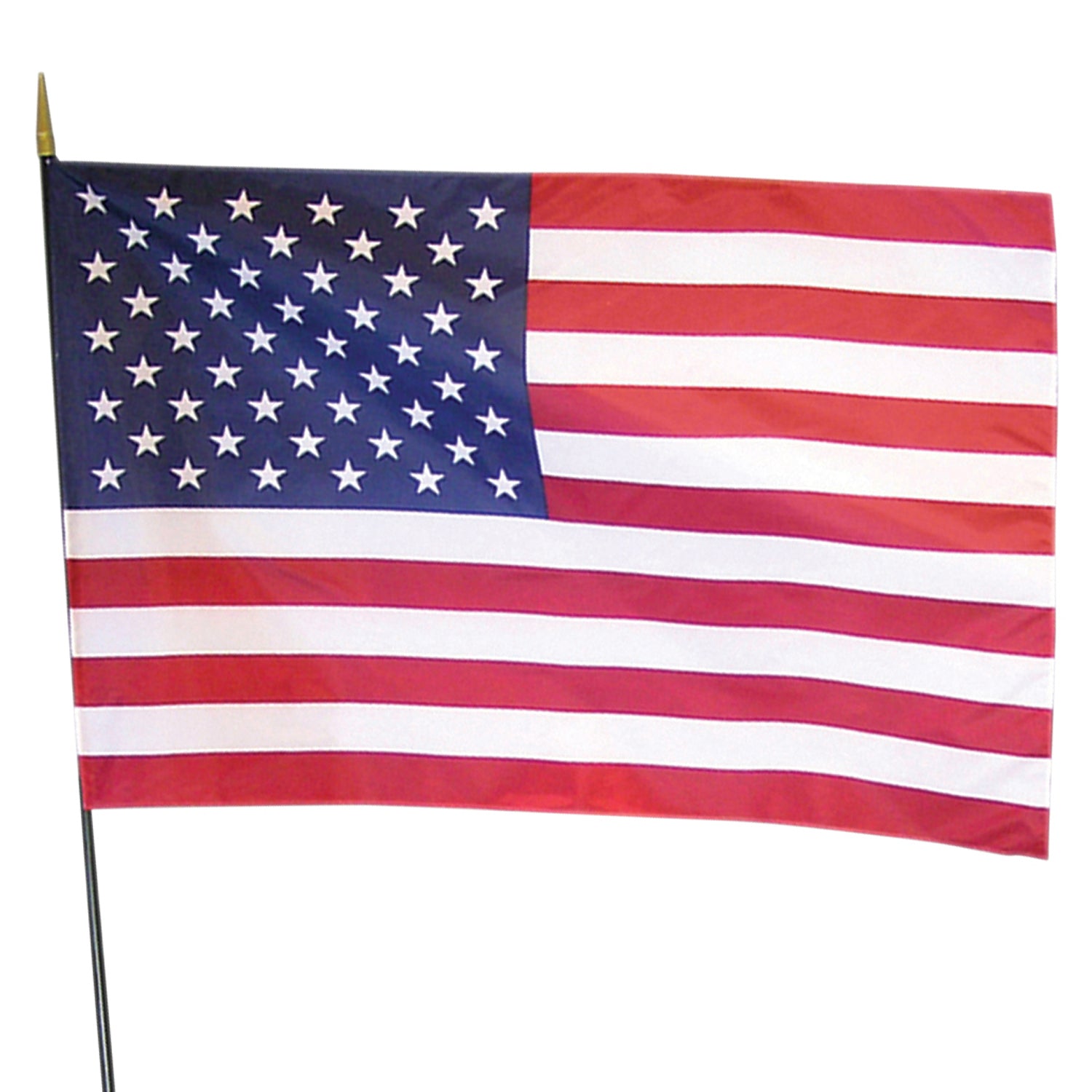 Empire Brand U.S. Classroom Flag with Staff, 36" x 24"