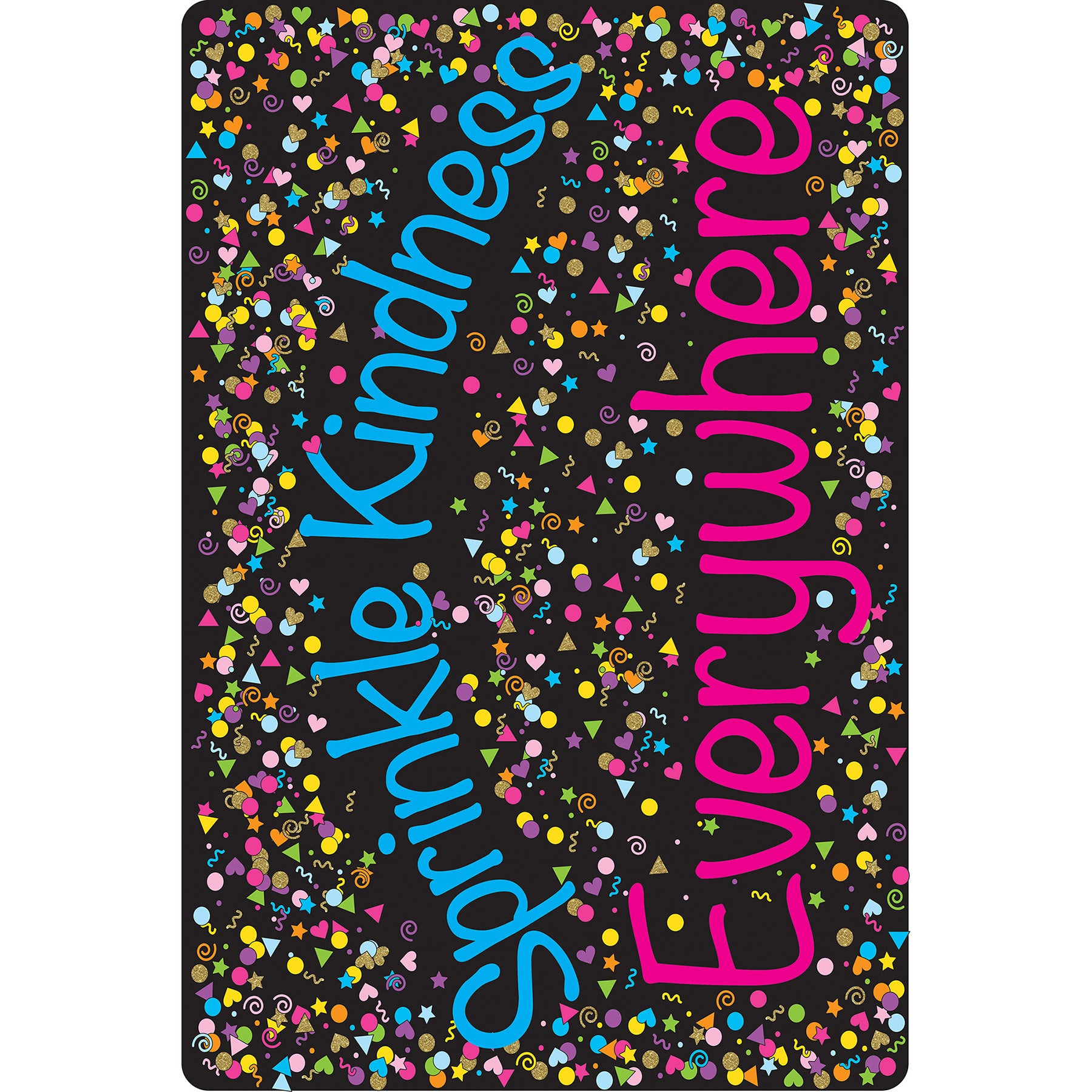 Computer Mouse Pad, 8" x 10", Sprinkle Kindness Everywhere, Pack of 6