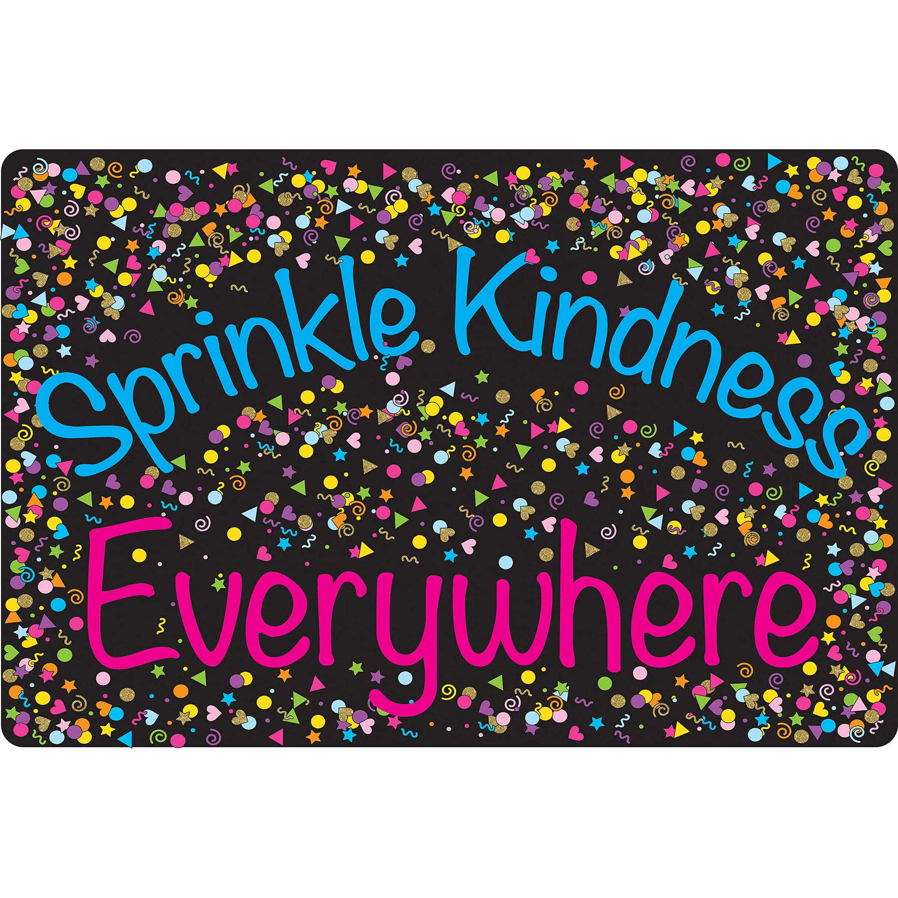 Computer Mouse Pad, 8" x 10", Sprinkle Kindness Everywhere, Pack of 6