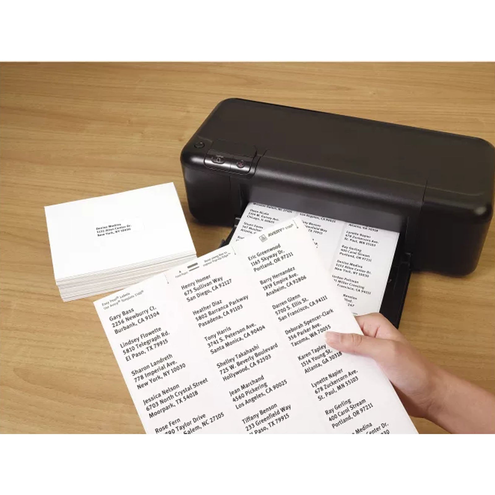 Easy Peel® Address Labels, Permanent Adhesive, 1" x 2-5/8", 3000 Labels