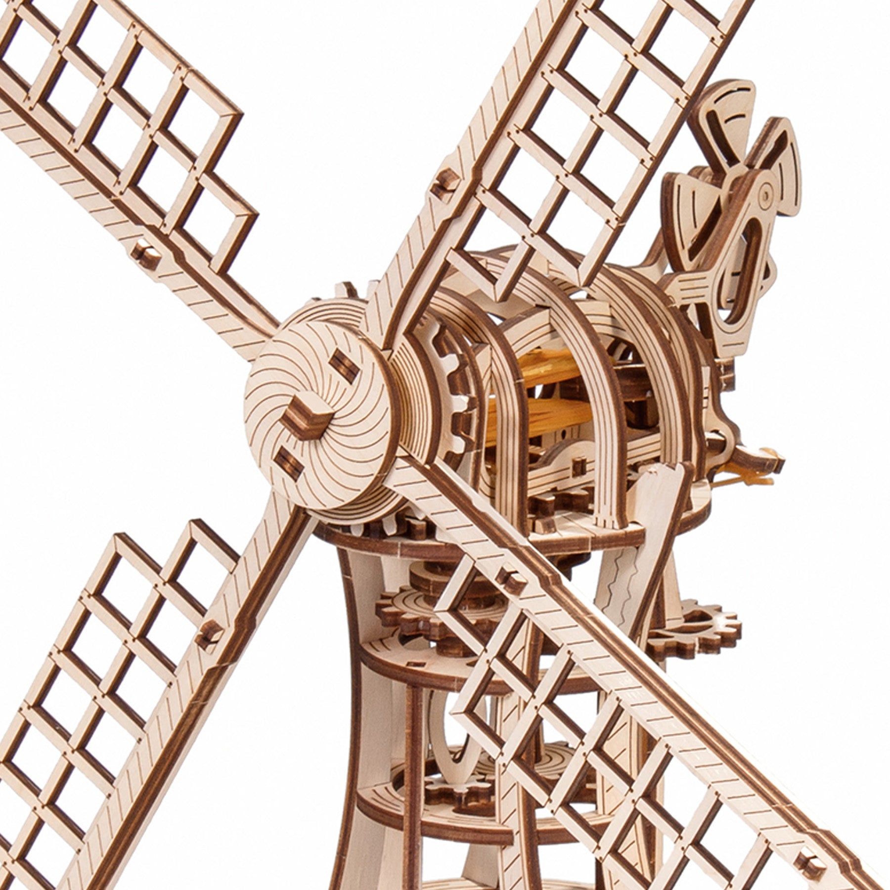 Windmill 3D Wooden STEM Construction Kit