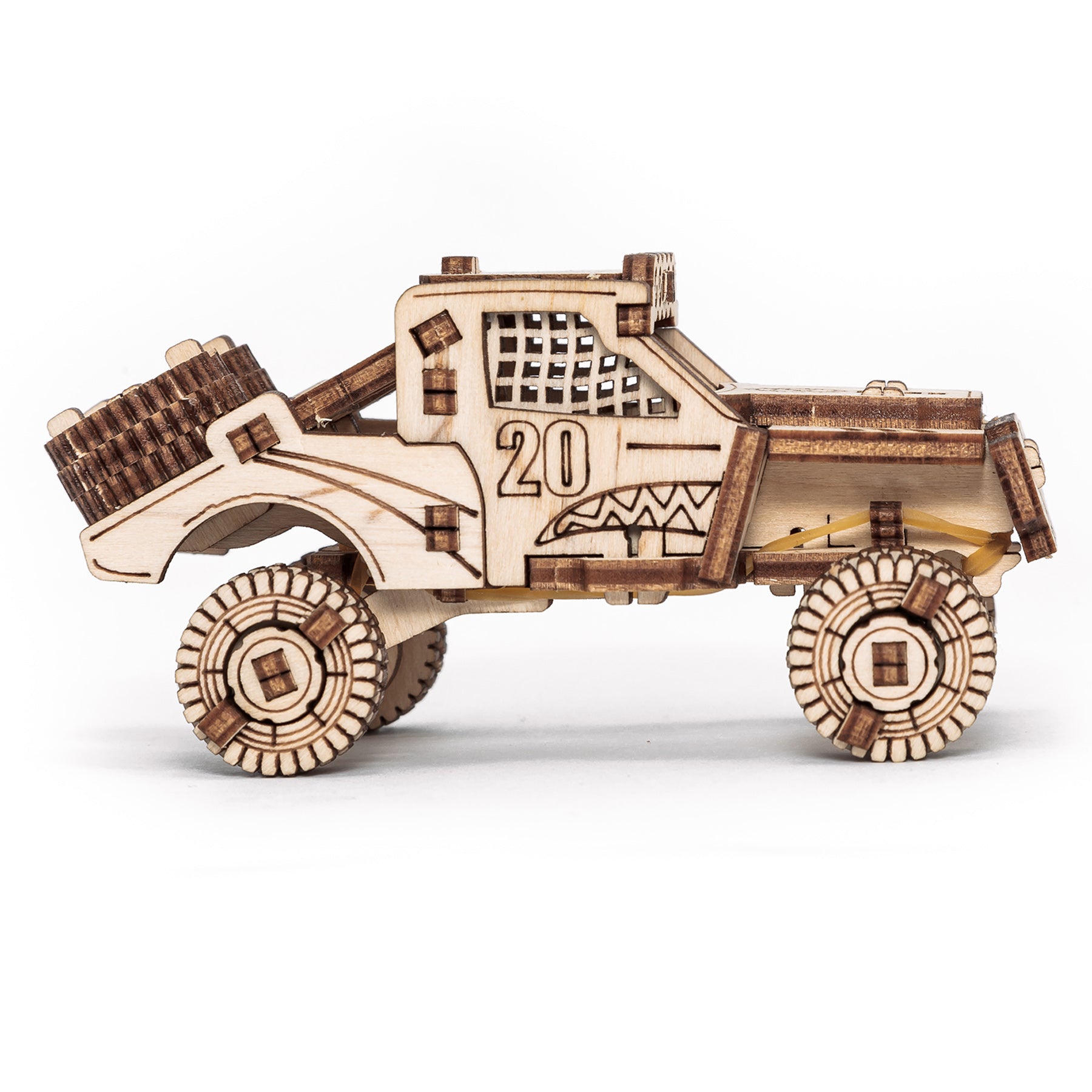 Vehicles Set 3D Wooden STEM Construction Kit