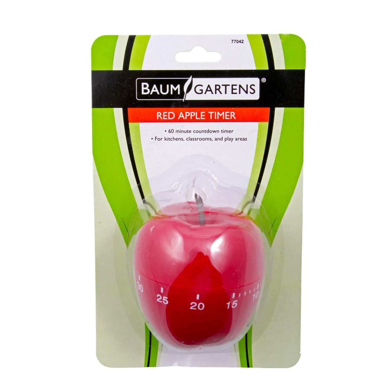 Apple-Shaped Timer, Red, Pack of 3