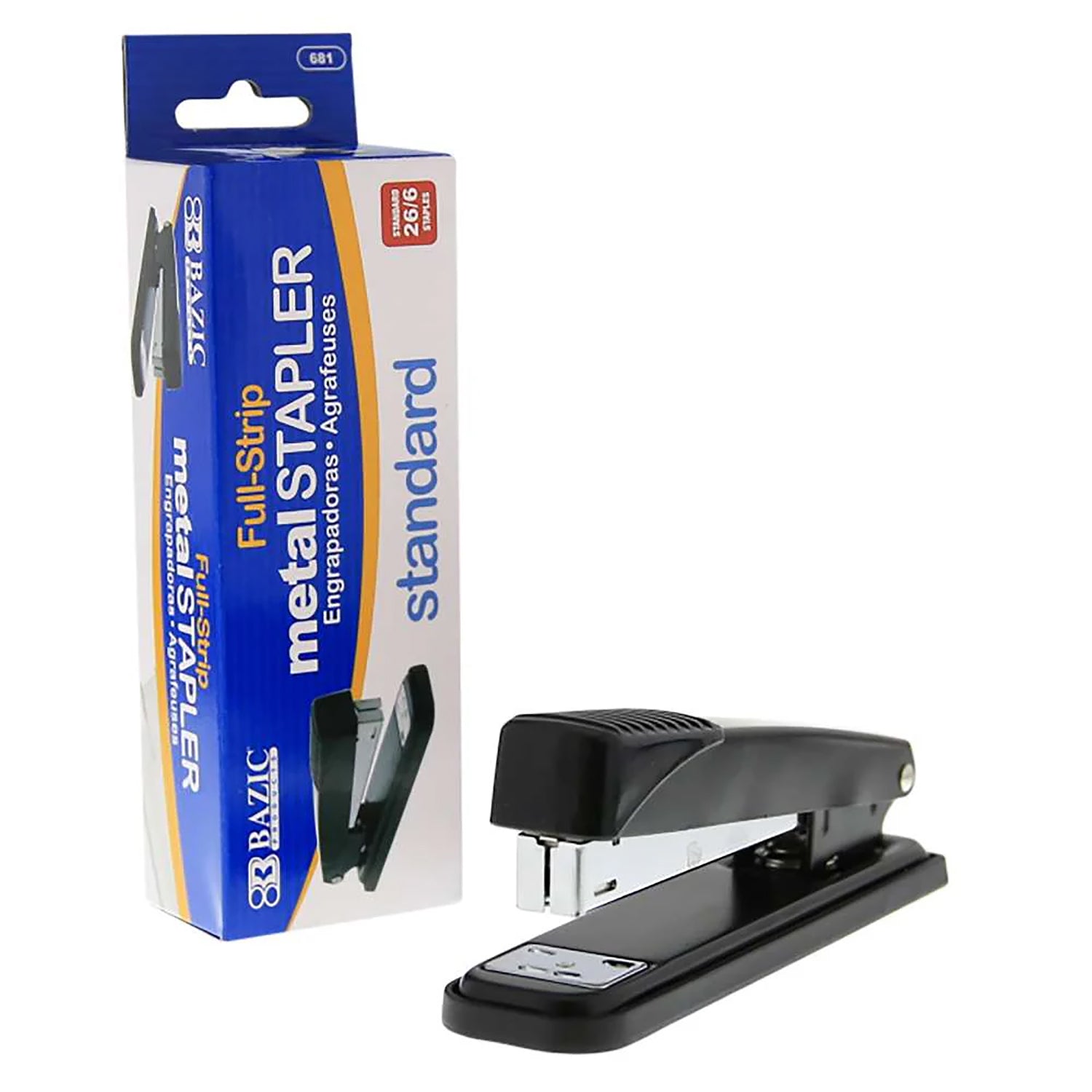 Metal Full Strip Stapler, Pack of 2