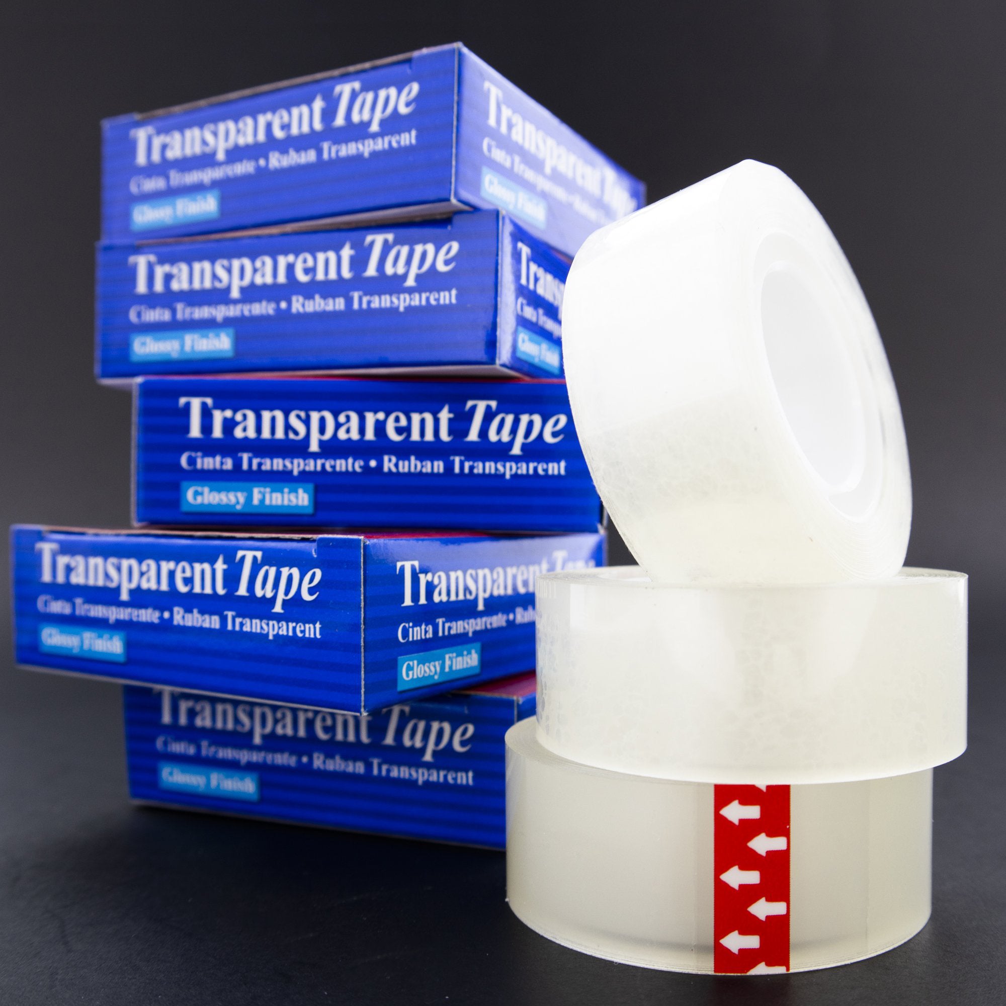 Tape Refill, Transparent Tape, 3/4" x 1296", 12 Per Pack, 2 Packs