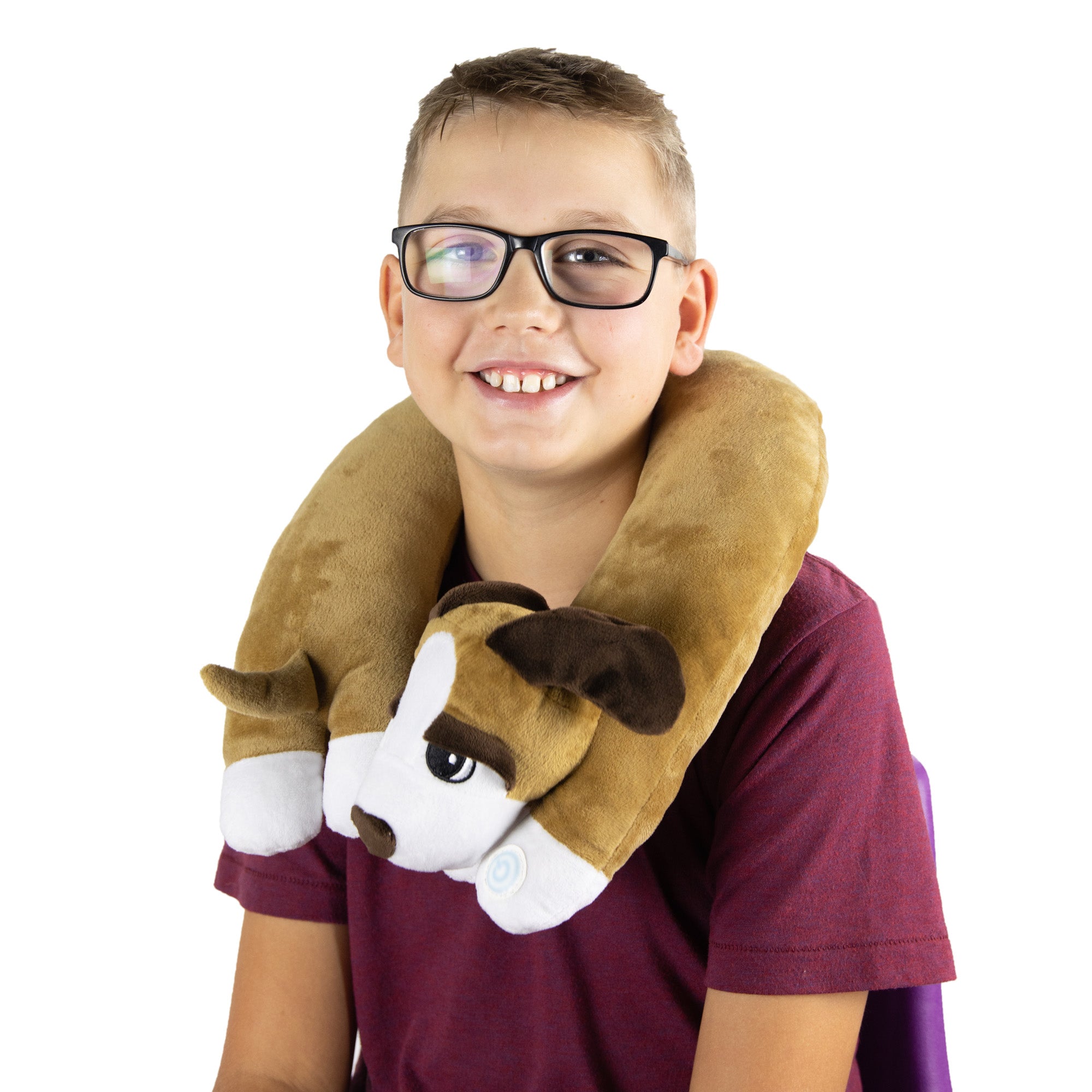 Sensory Vibrating Neck Pillow - Puppy