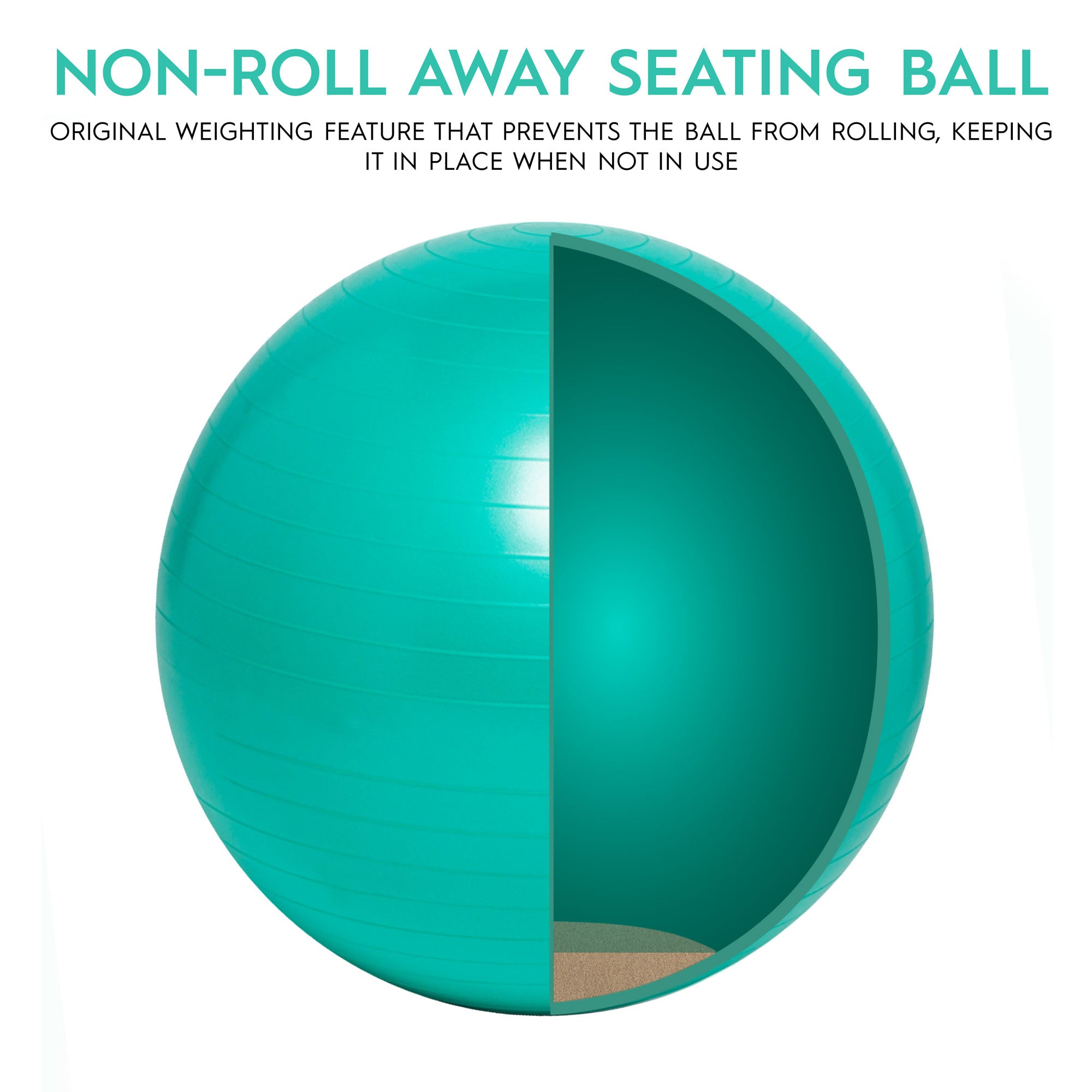 Balance Ball, 55cm, Mint