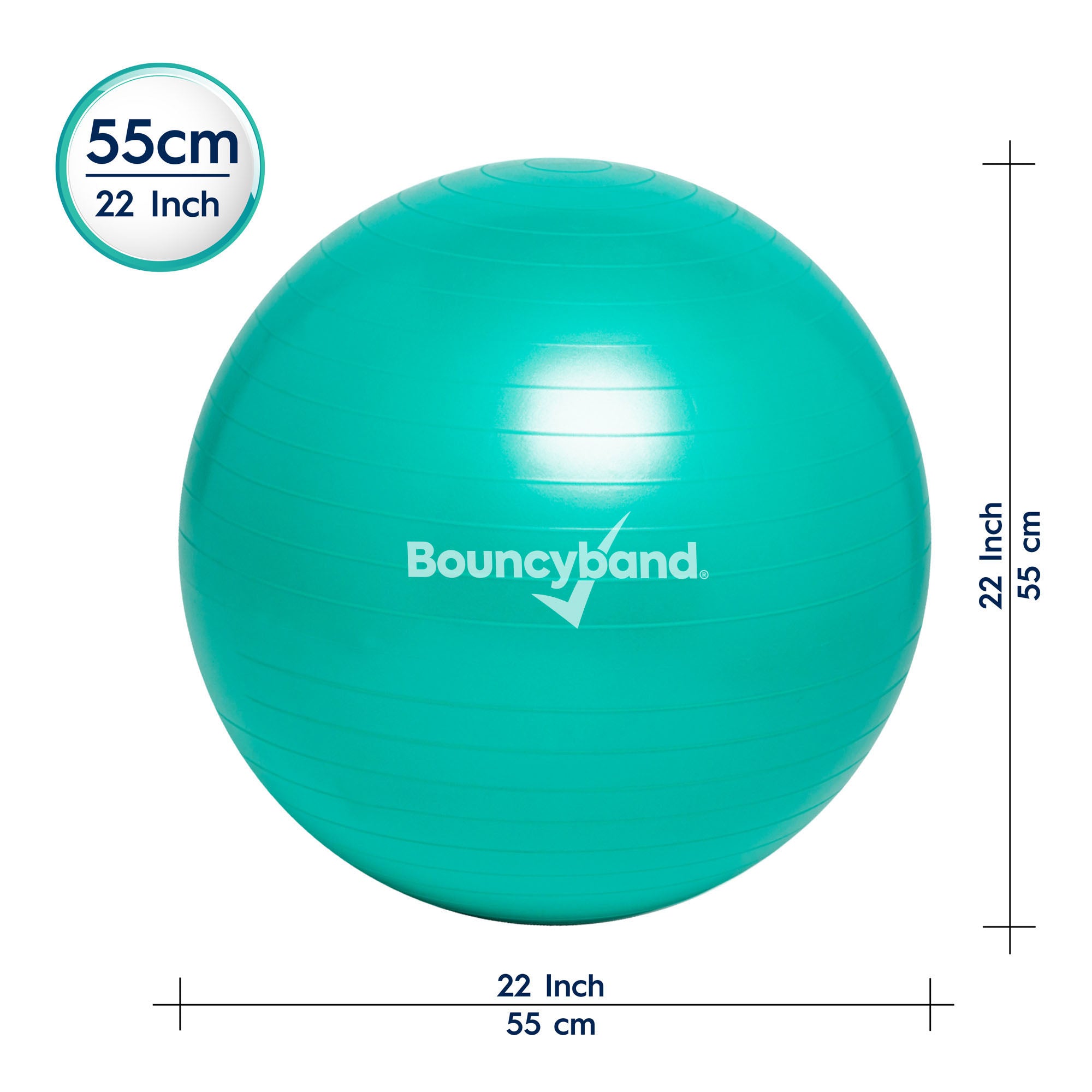 Balance Ball, 55cm, Mint