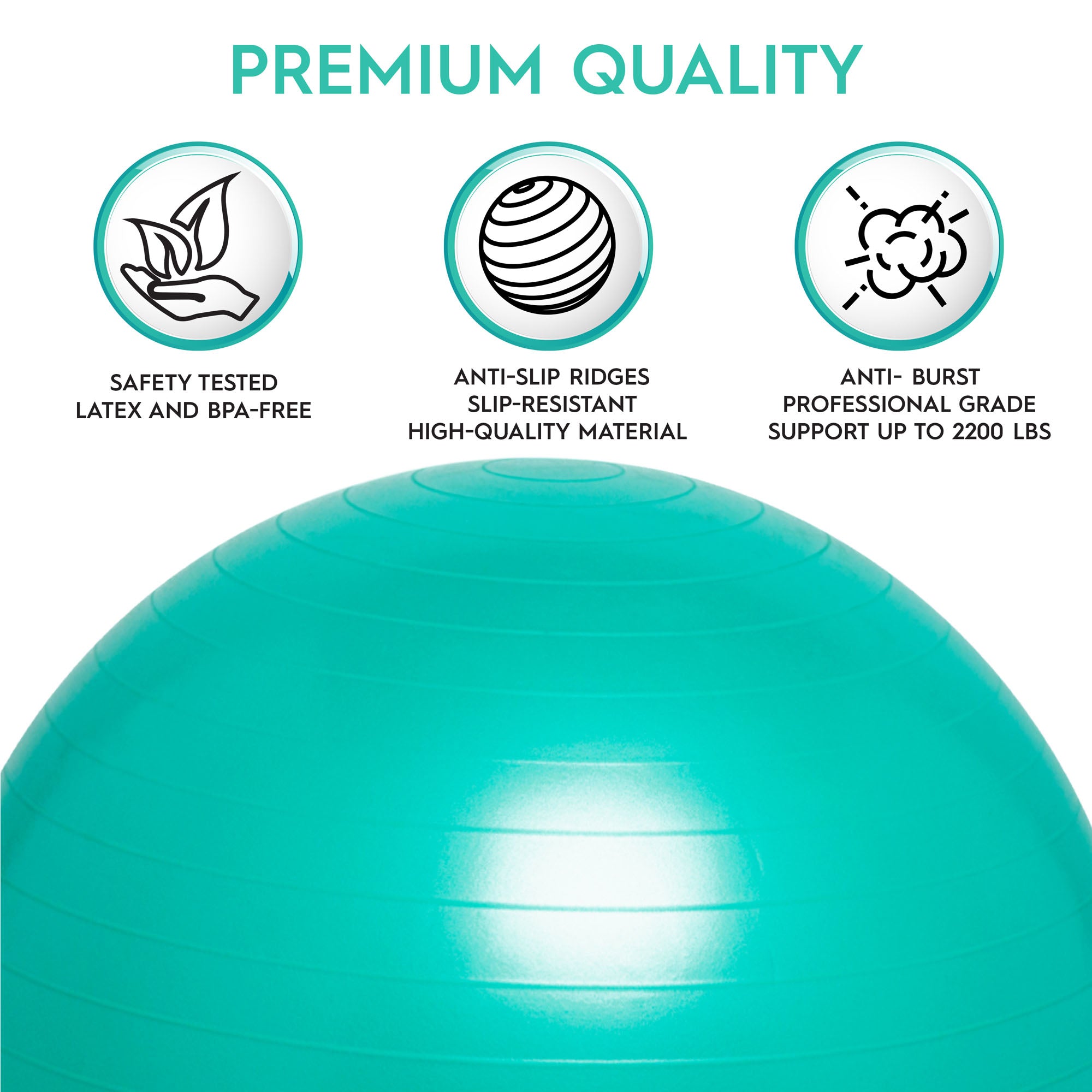 Balance Ball, 55cm, Mint