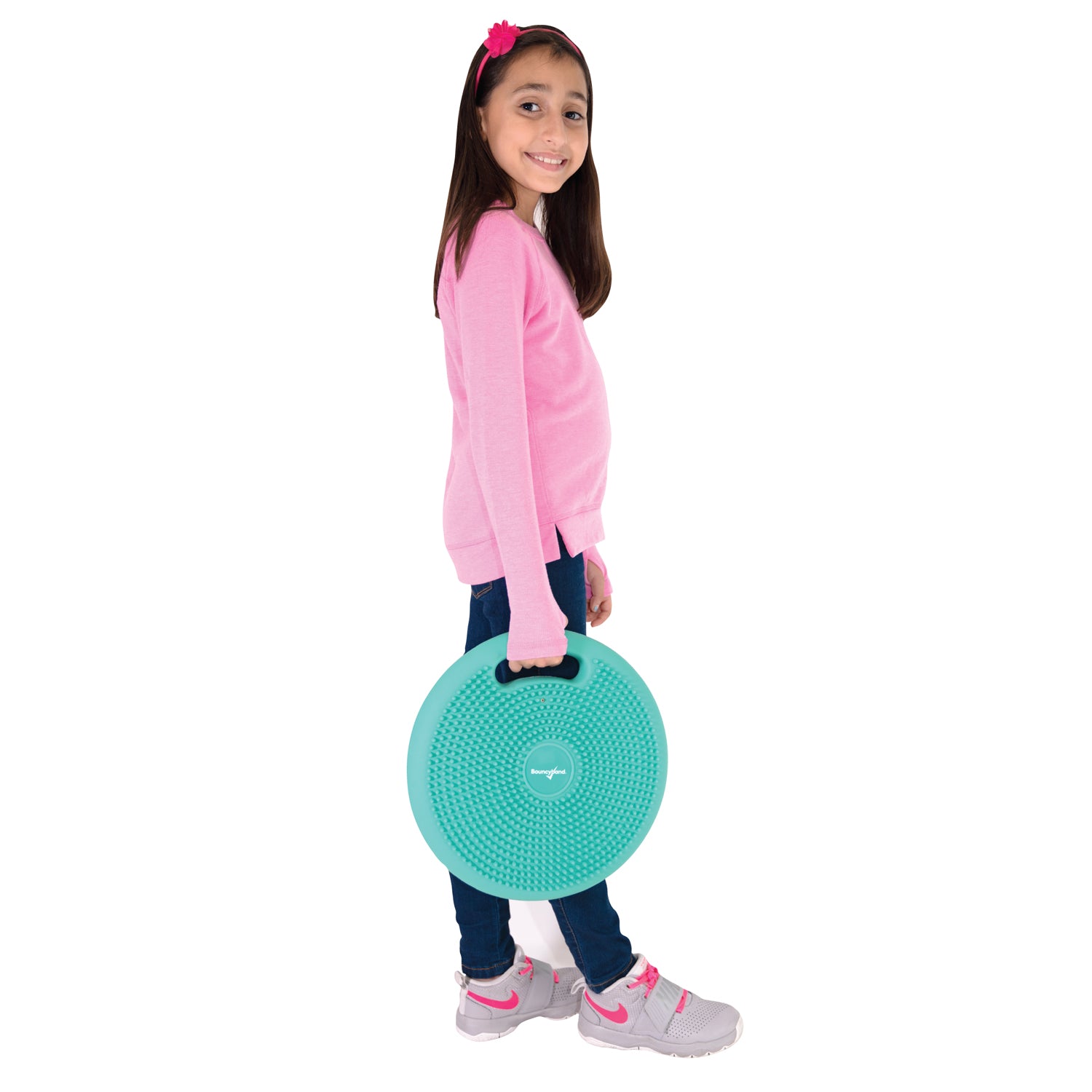 Portable Wiggle Seat Sensory Cushion, Green