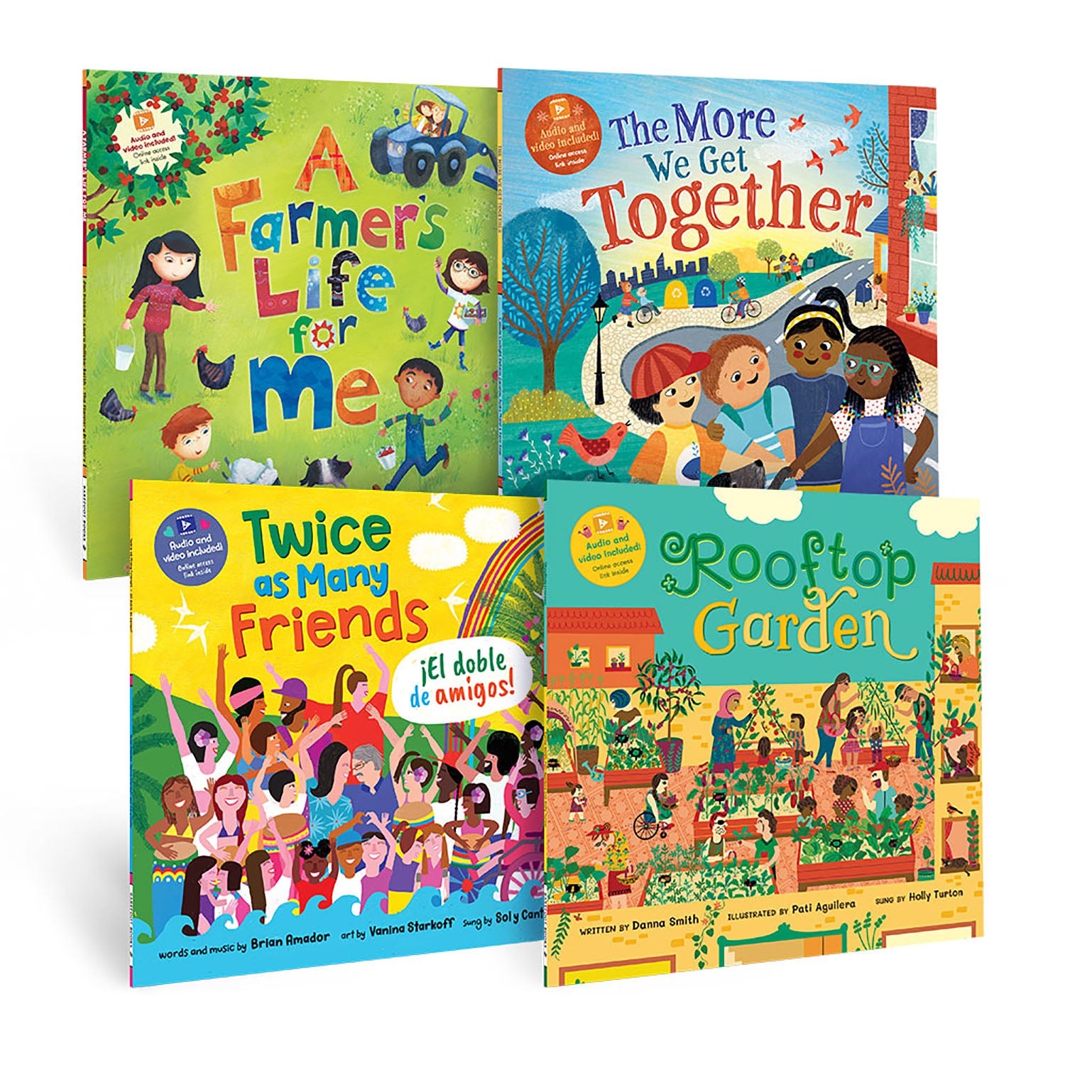 1st Grade Friendship and Community Book Bundle, Set of 4