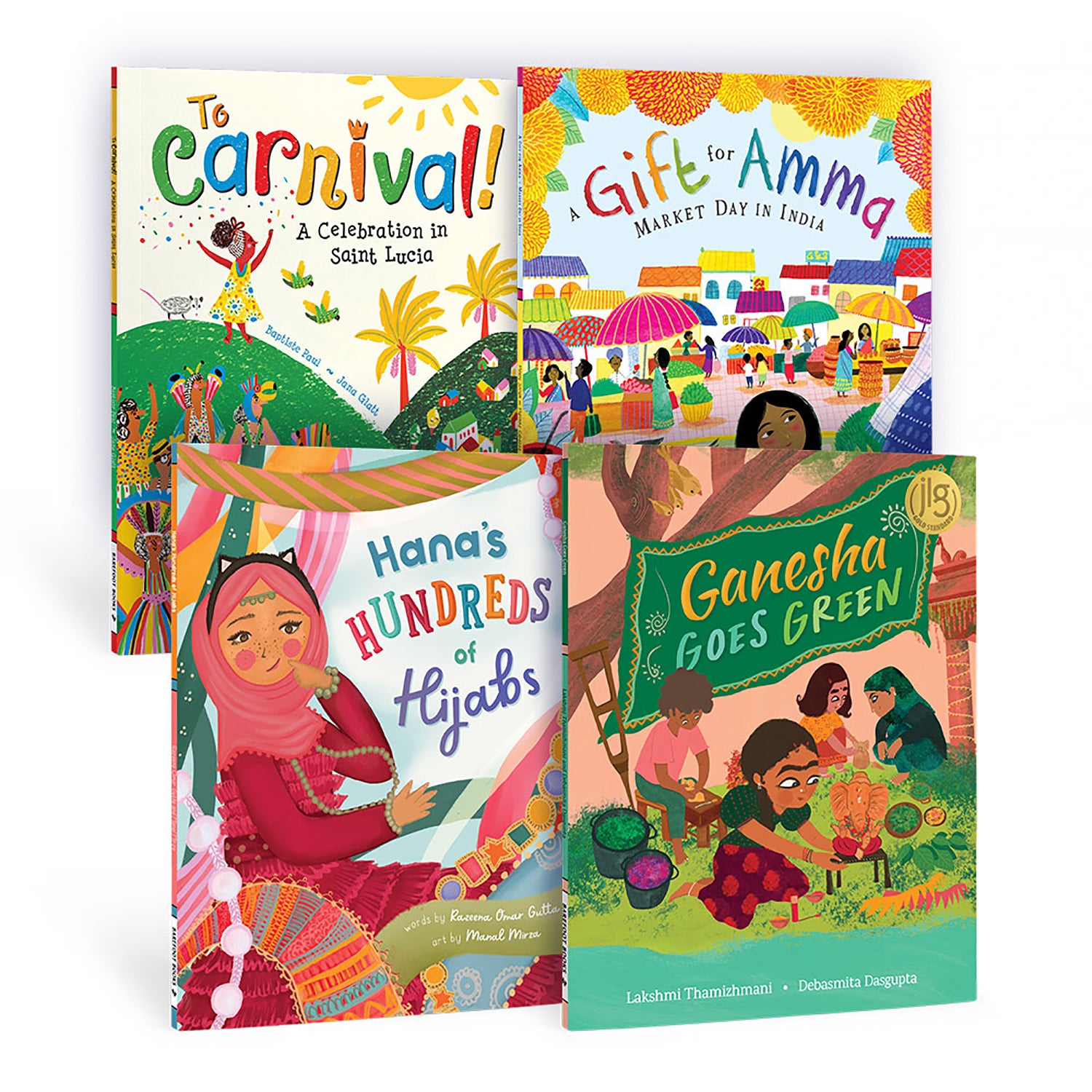 1st Grade Authentic Stories / Diverse Book Bundle 2, Set of 4