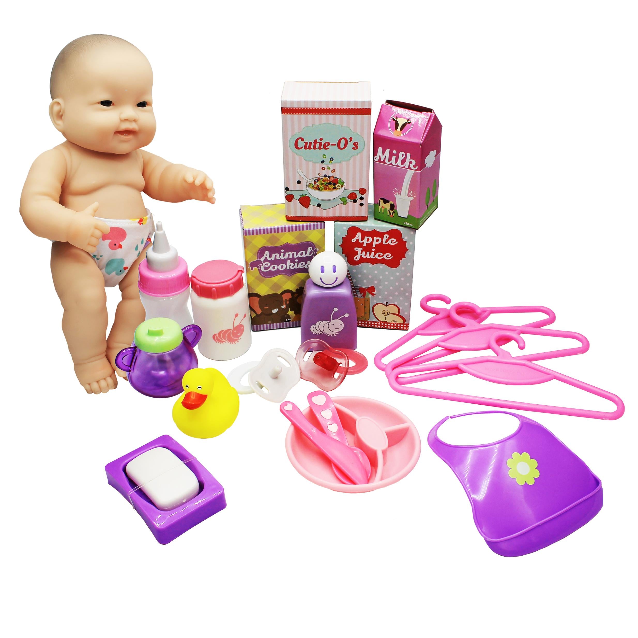 For Keeps! Baby Doll Essentials Accessory Bag, 29 Pieces